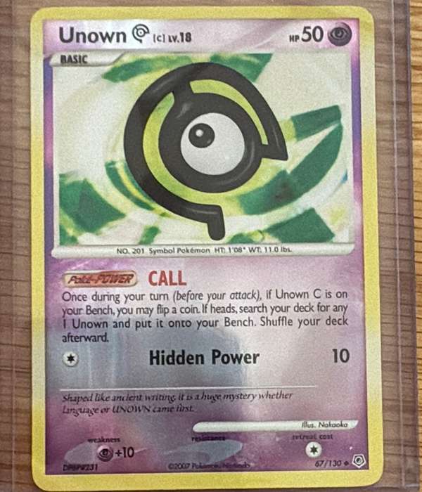 Unown C
