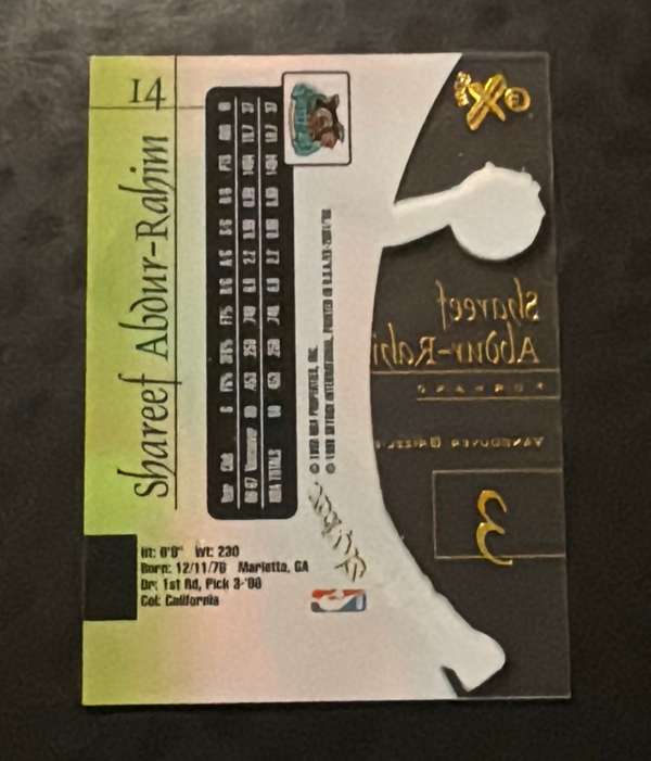 Card back