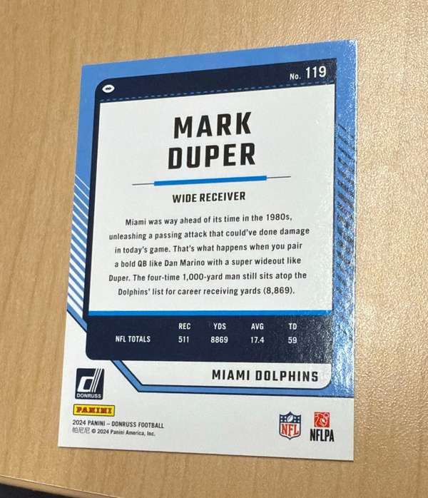 Card back