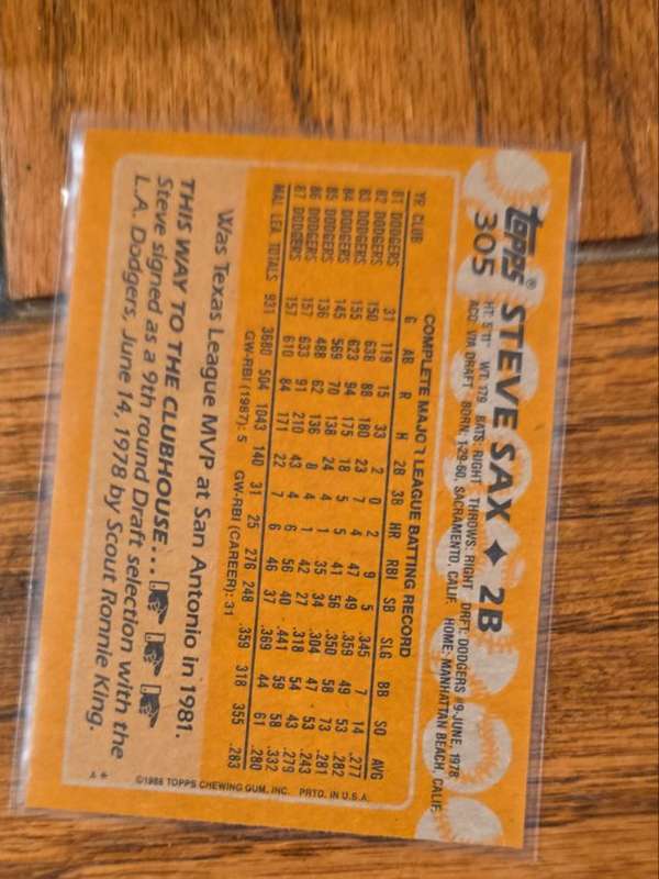 Card back
