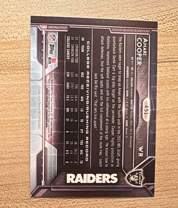 Card back