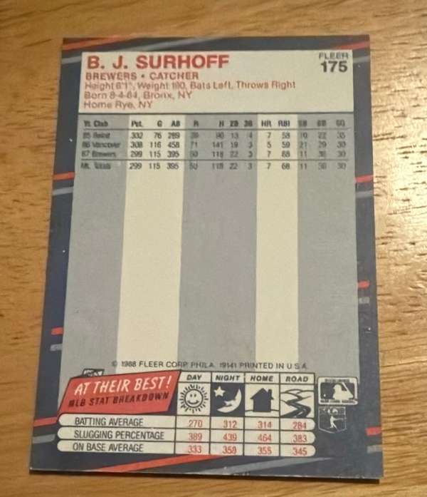 Card back