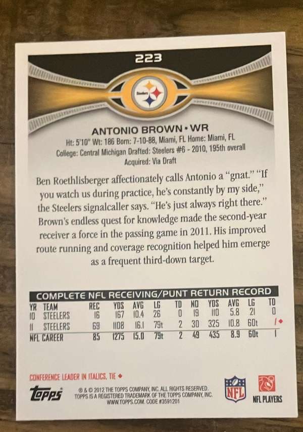 Card back
