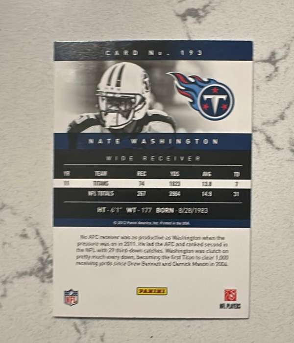 Card back