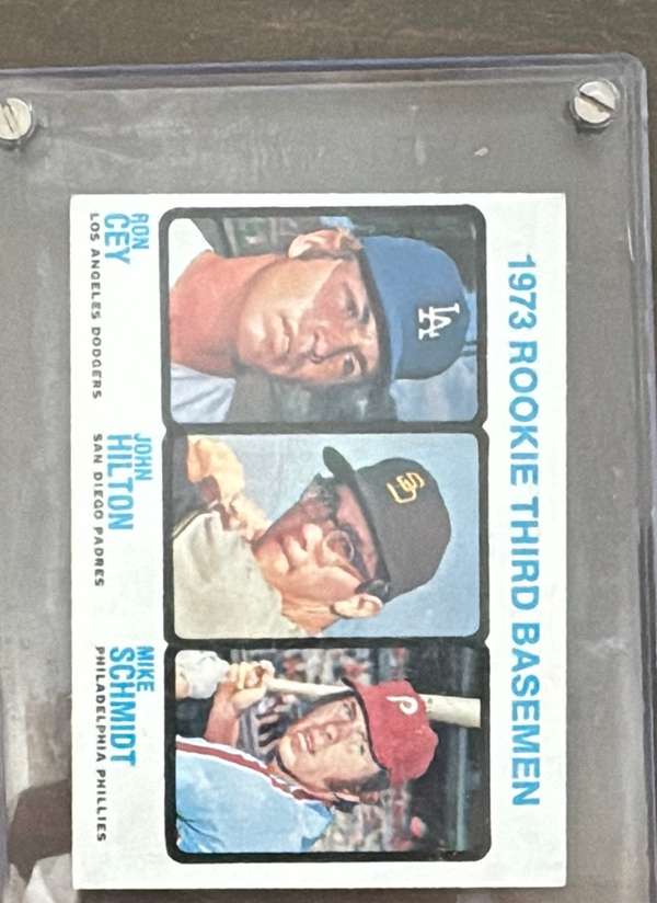 #615 1973 Rookie Third Basemen (Ron Cey / John Hilton / Mike Schmidt)
