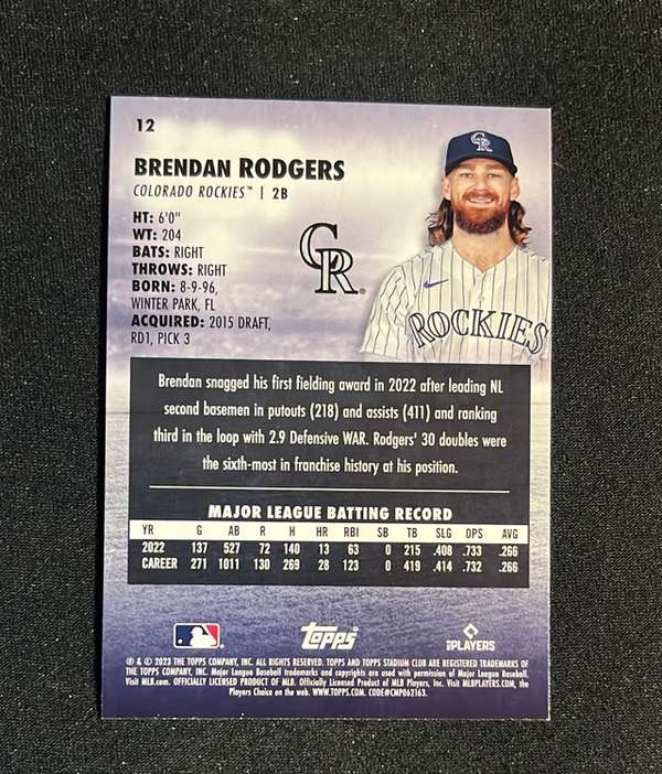 Card back
