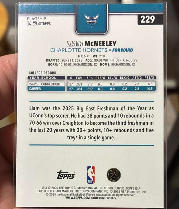 Card back