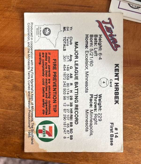 Card back