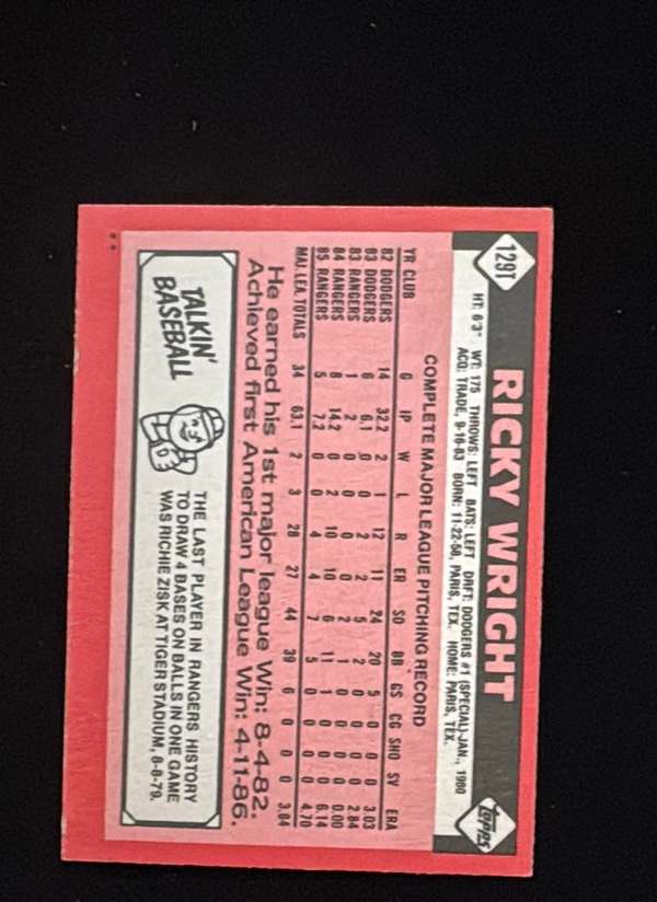 Card back