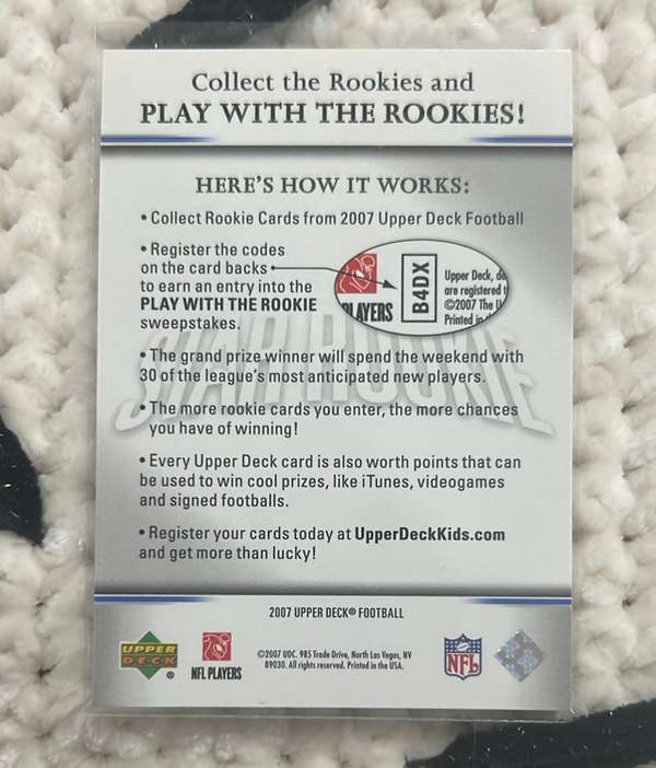 Card back