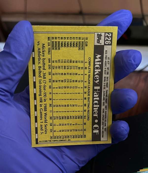 Card back