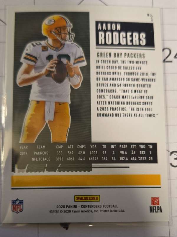 Card back