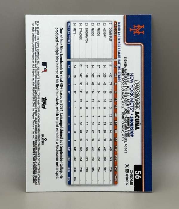 Card back