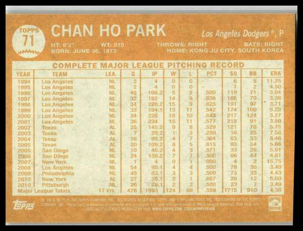 Card back