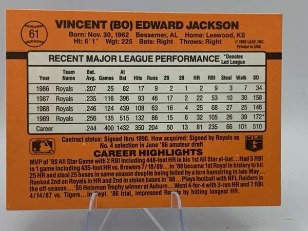 Card back