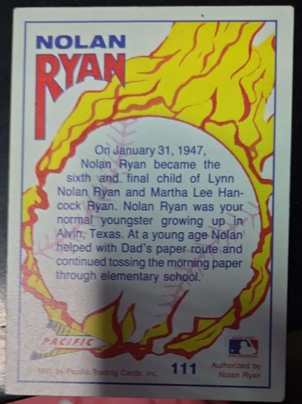 Card back