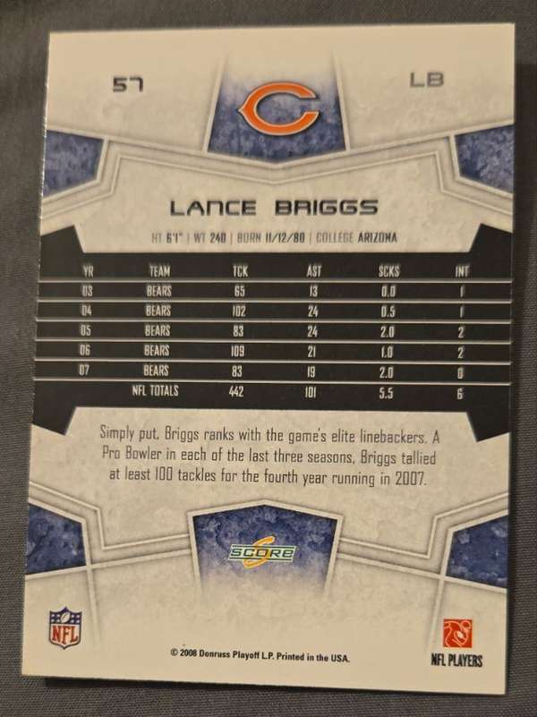 Card back