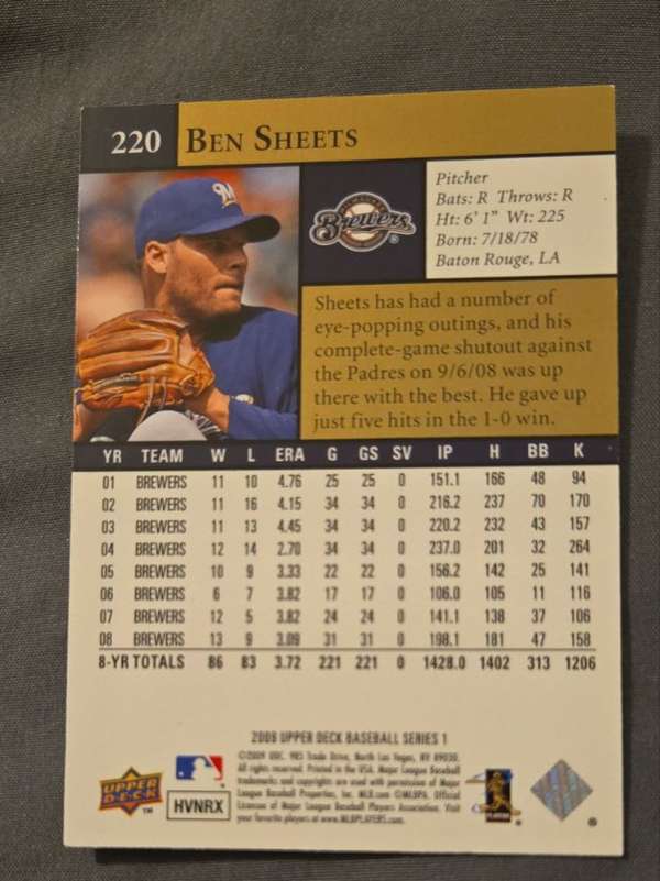 Card back