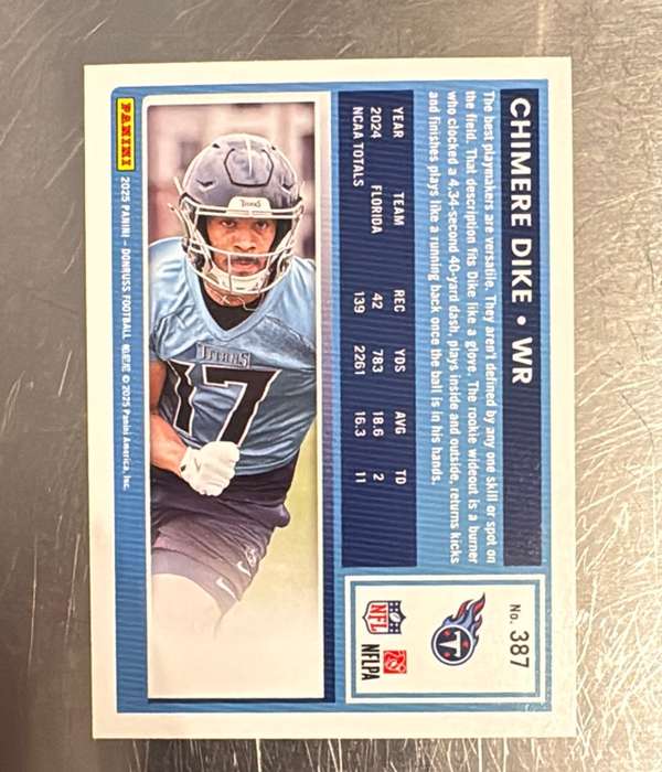 Card back