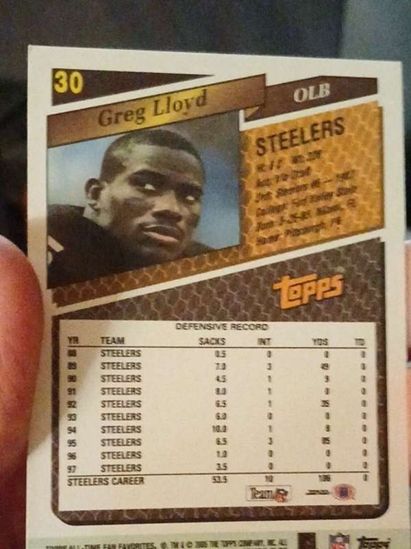 Card back