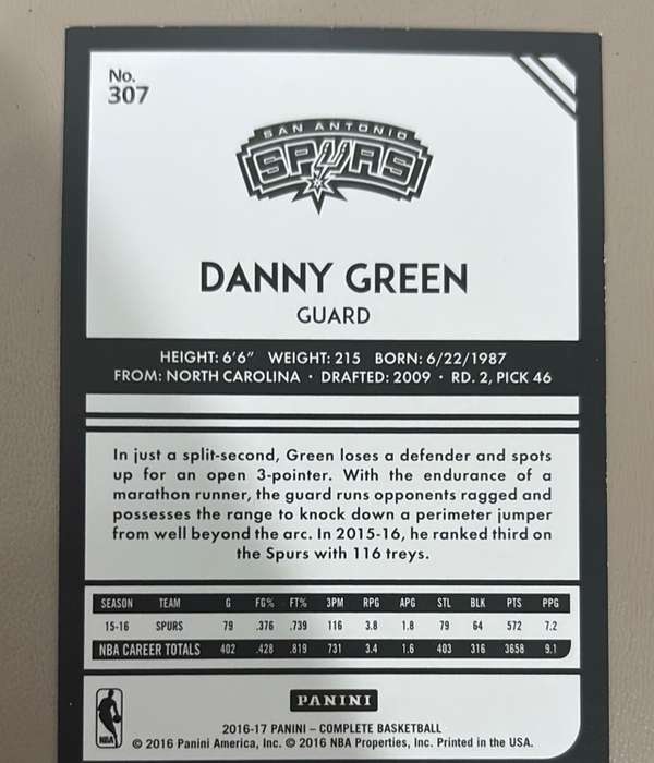 Card back