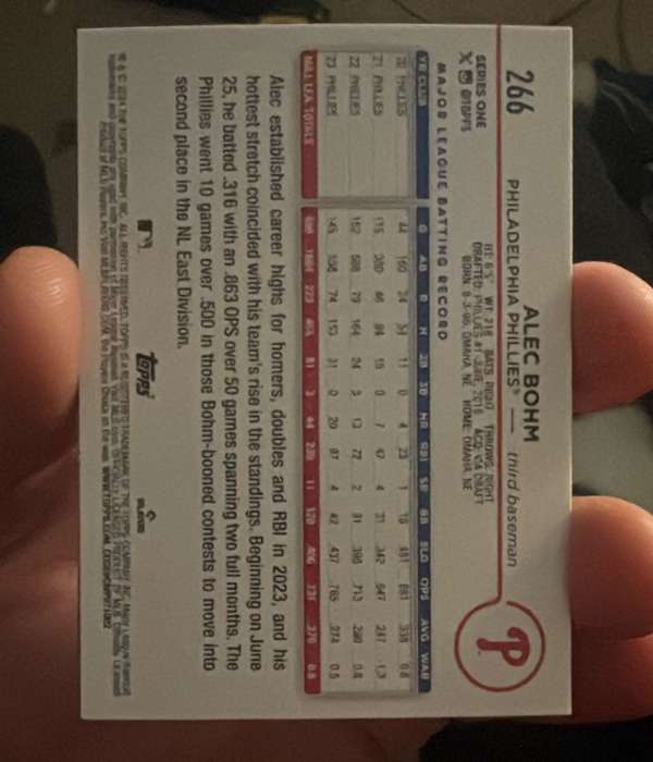 Card back