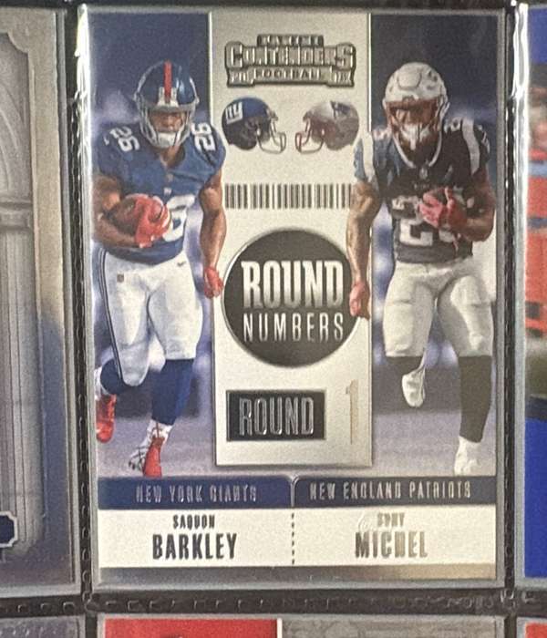 Saquon Barkley / Sony Michel