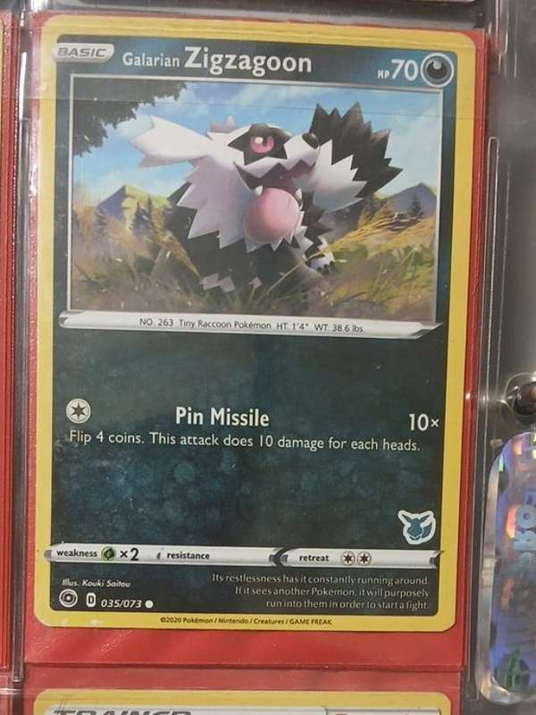 Galarian Zigzagoon