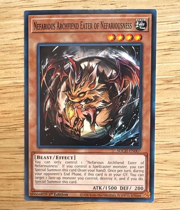 Nefarious Archfiend Eater of Nefariousness