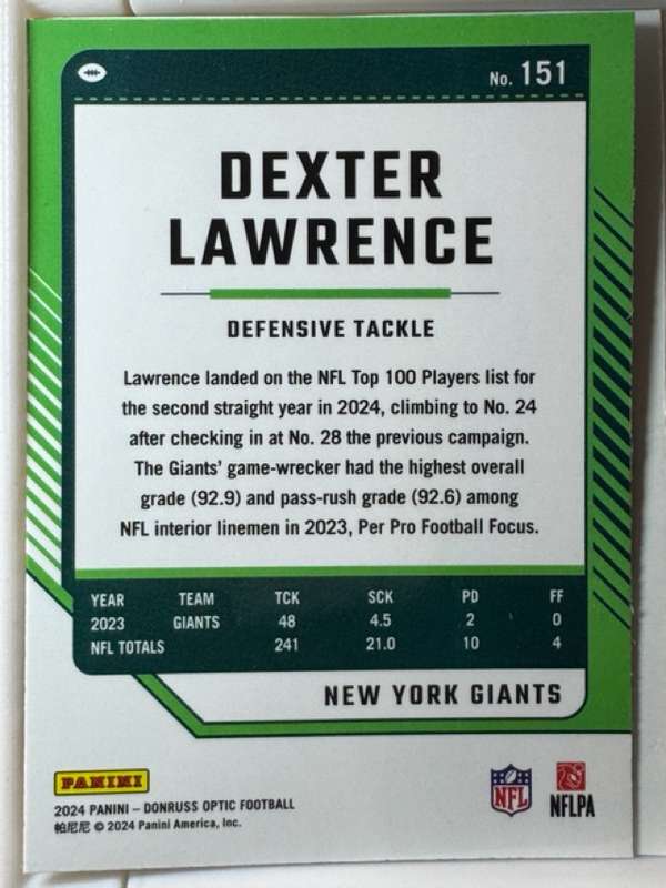 Card back