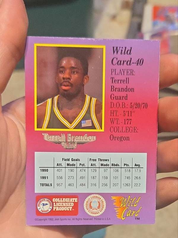 Card back