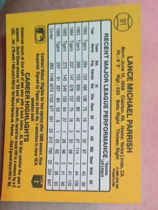 Card back