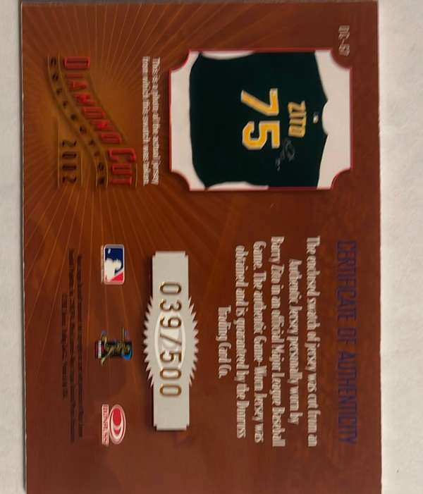Card back