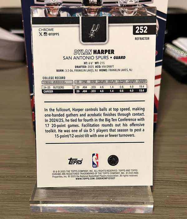 Card back