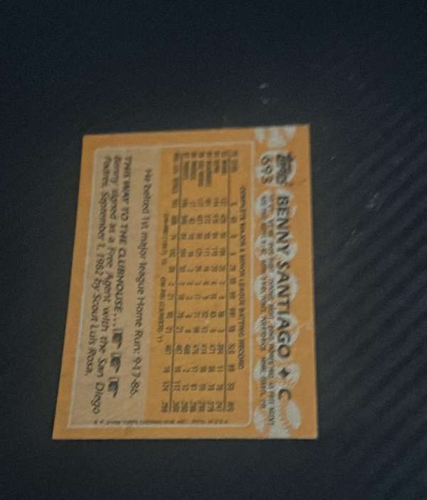 Card back