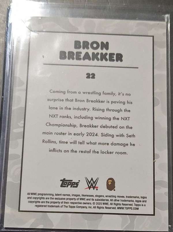 Card back