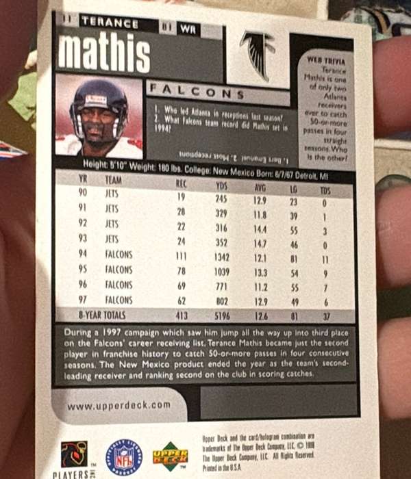 Card back