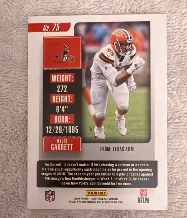 Card back