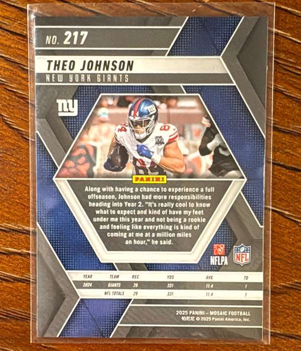 Card back