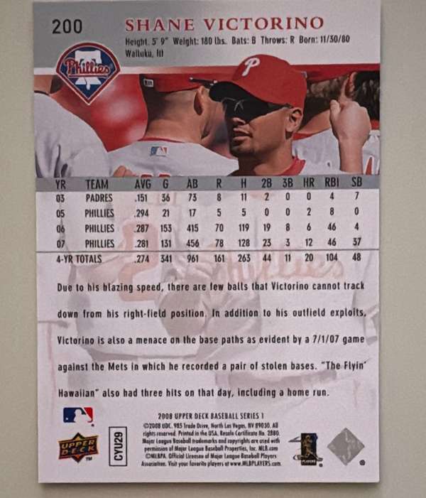 Card back