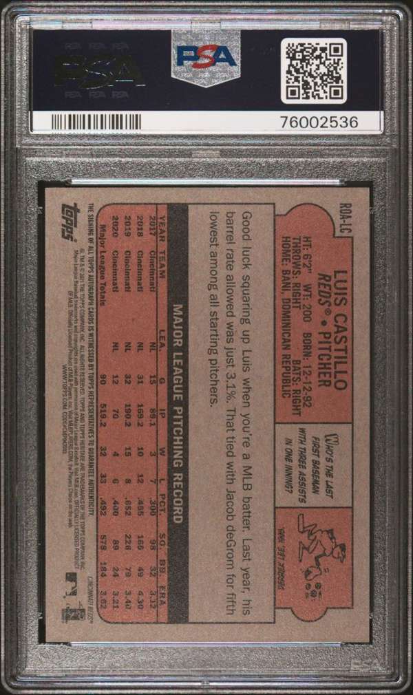 Card back