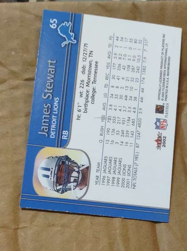Card back