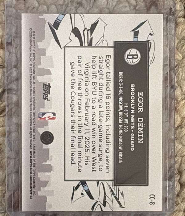 Card back