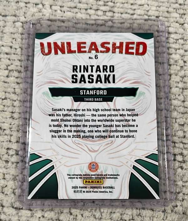Card back