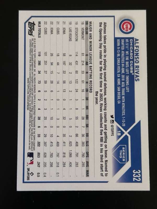 Card back