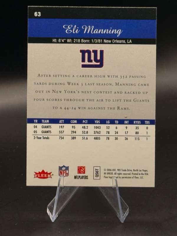 Card back