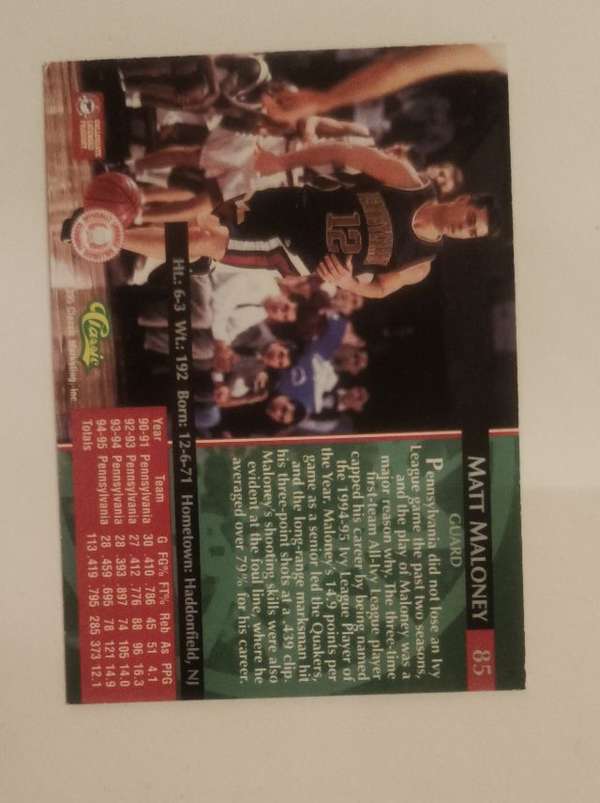 Card back