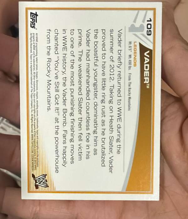 Card back