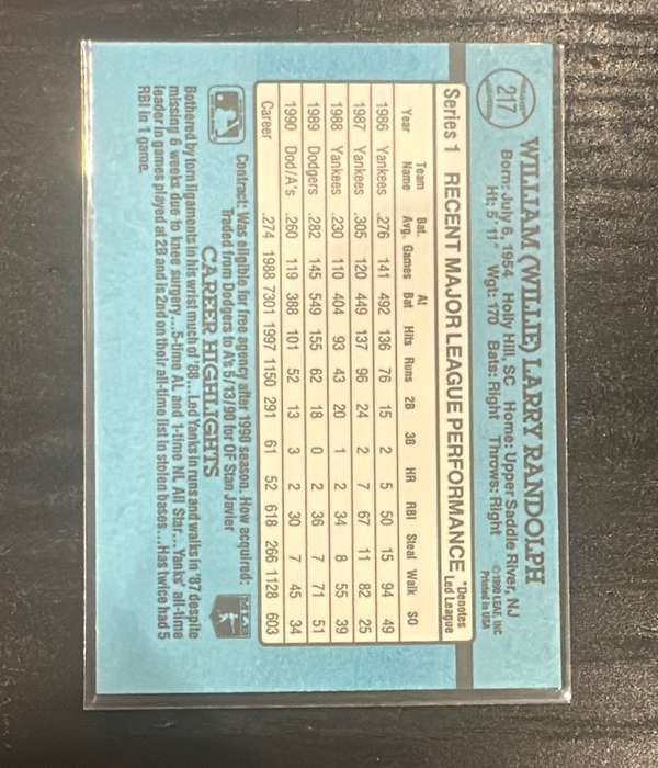 Card back