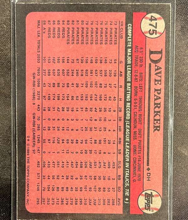 Card back